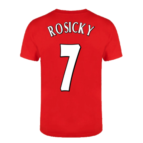 The Invincibles 49 Unbeaten T-Shirt (Red) (ROSICKY 7)