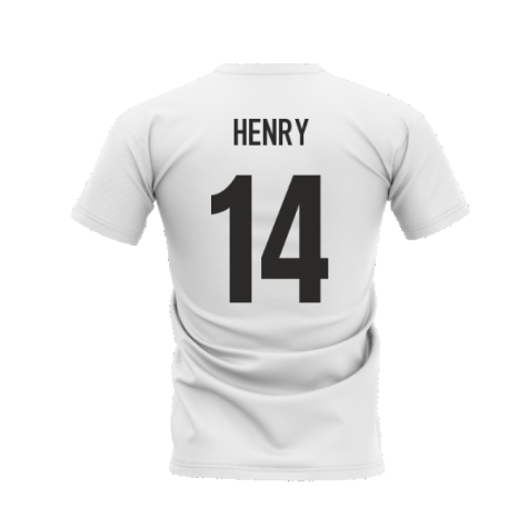 Thierry Henry Legend T-Shirt (White) (Henry 14)
