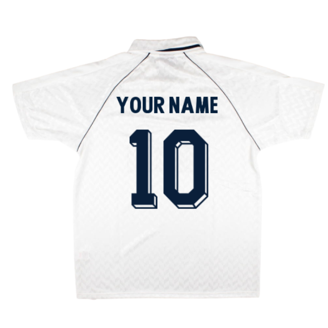 Tottenham 1989 Retro Hummel Home Shirt (Your Name)