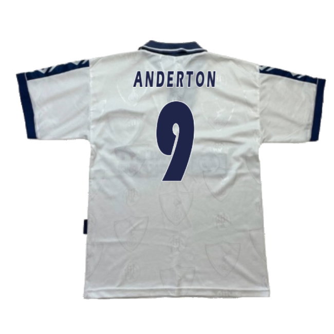 Tottenham 1995-97 Home Shirt (S) (Very Good) (Anderton 9)