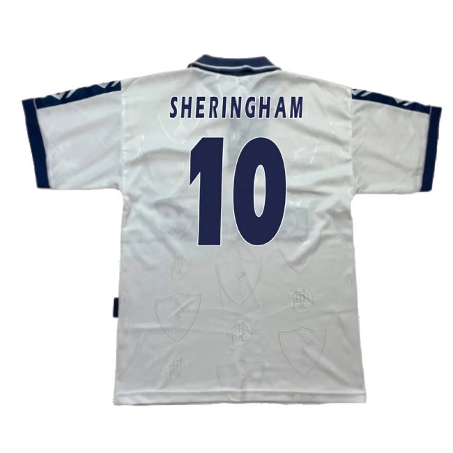 Tottenham 1995-97 Home Shirt (S) (Very Good) (Sheringham 10)