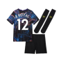 Tottenham 2021-2022 Away Baby Kit (E ROYAL 12)