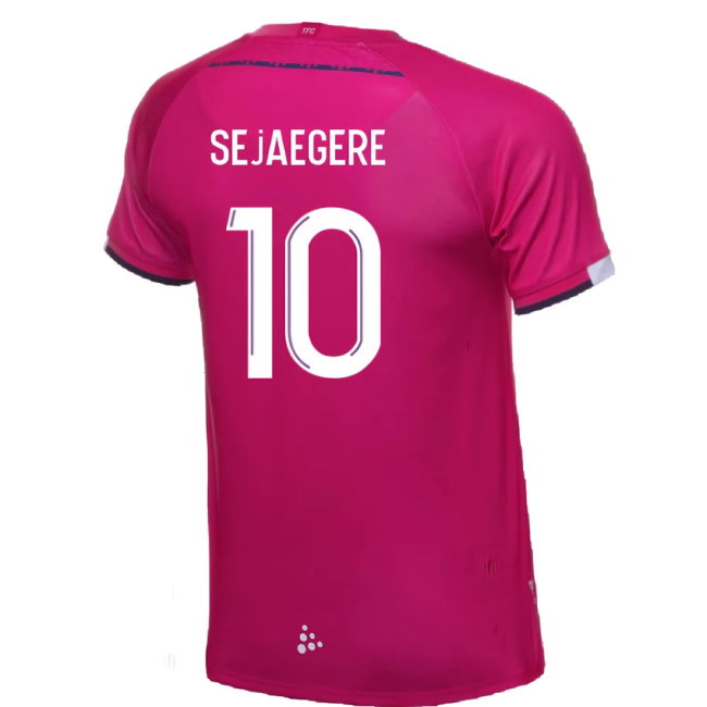 Toulouse FC 2021-22 Away Shirt (3XL) (Mint) (Dejaegere 10)