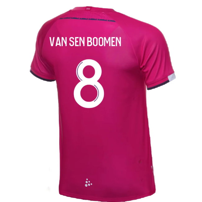 Toulouse FC 2021-22 Away Shirt (3XL) (Mint) (Van Den Boomen 8)