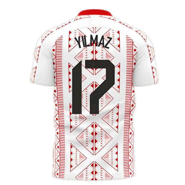 Turkey 2025-2026 Away Concept Football Kit (Libero) (YILMAZ 17)