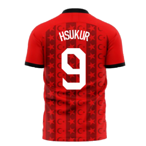 Turkey 2025-2026 Home Concept Football Kit (Libero) (HAKAN SUKUR 9)