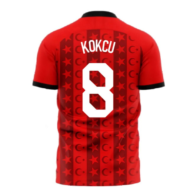 Turkey 2025-2026 Home Concept Football Kit (Libero) (KOKCU 8)