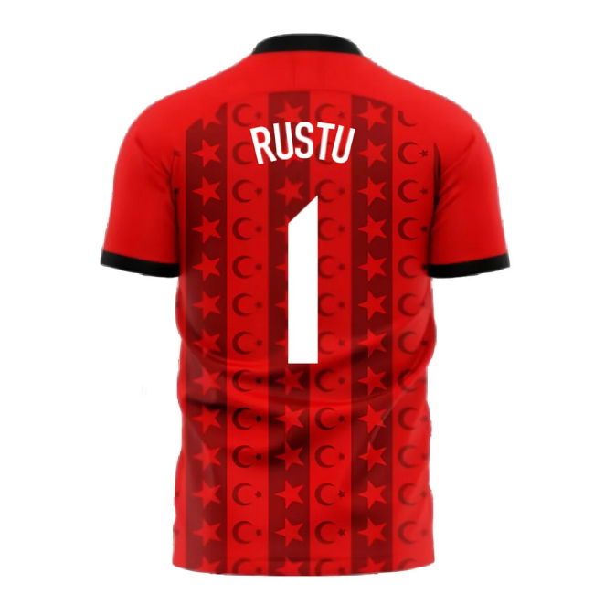 Turkey 2025-2026 Home Concept Football Kit (Libero) (RUSTU 1)
