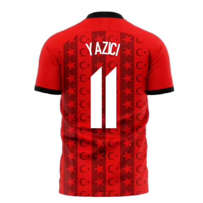 Turkey 2025-2026 Home Concept Football Kit (Libero) (YAZICI 11)