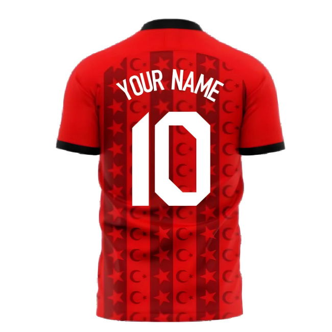 Turkey 2025-2026 Home Concept Football Kit (Libero) (Your Name)