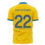 Ukraine 2023-2024 Home Concept Football Kit (Libero) (MATVIYENKO 22)