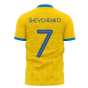 Ukraine 2023-2024 Home Concept Football Kit (Libero) (SHEVCHENKO 7)