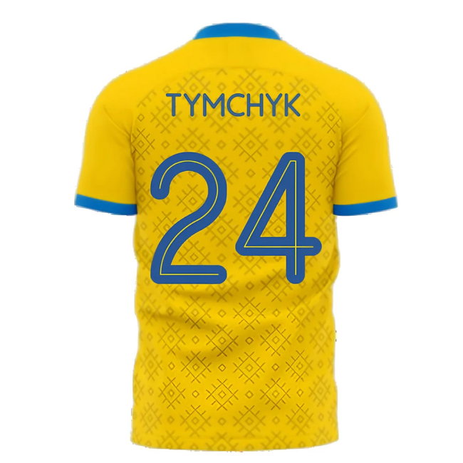 Ukraine 2025-2026 Home Concept Football Kit (Libero) (TYMCHYK 24)