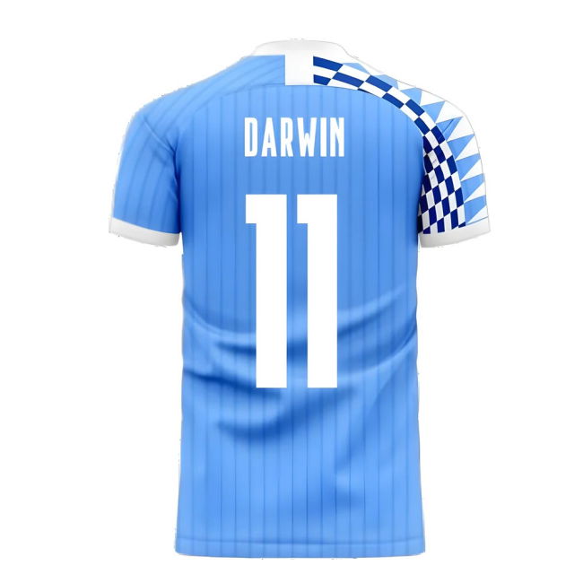 Uruguay 2025-2026 Home Concept Football Kit (Libero) (DARWIN 11)