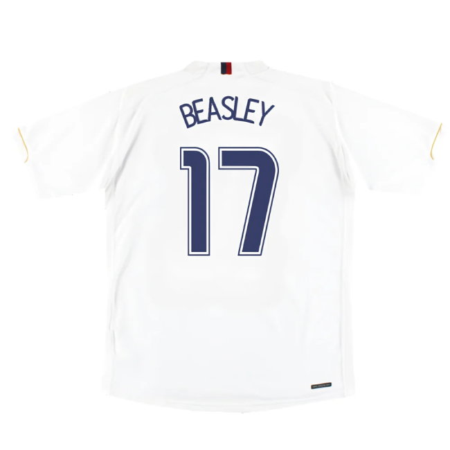 USA 2006-07 Home Shirt (S) (Good) (Beasley 17)