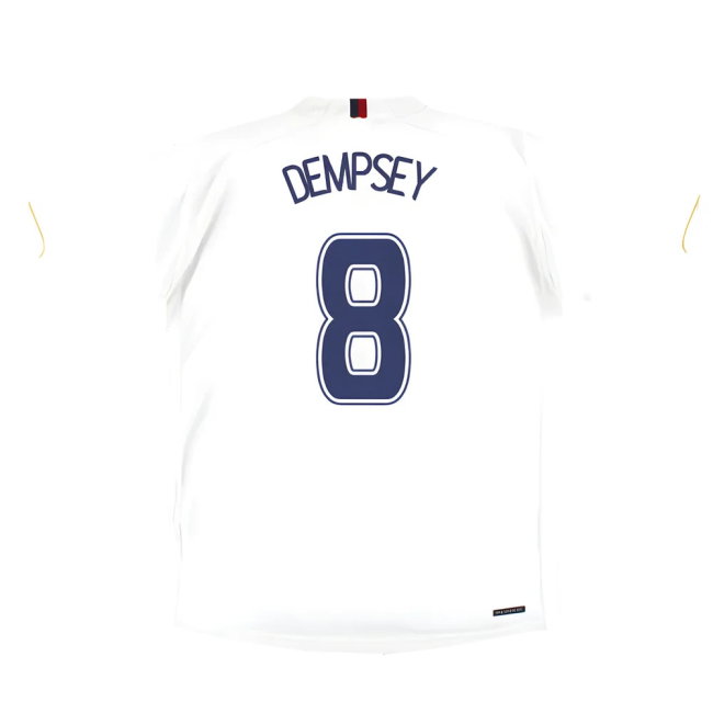 USA 2006-07 Home Shirt (S) (Good) (Dempsey 8)