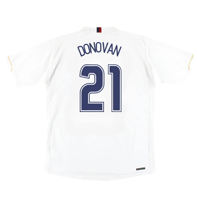 USA 2006-07 Home Shirt (S) (Good) (Donovan 21)