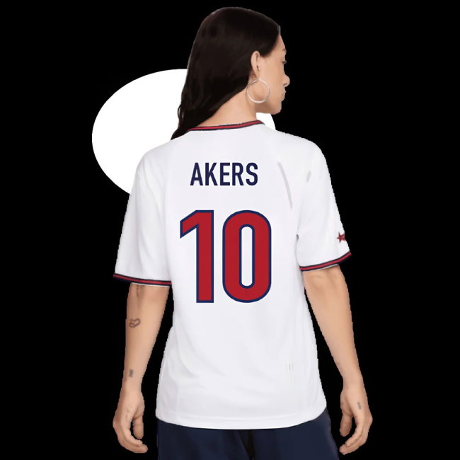 USWNT USA 1999 Reissue Home Shirt (Womens) (Akers 10)