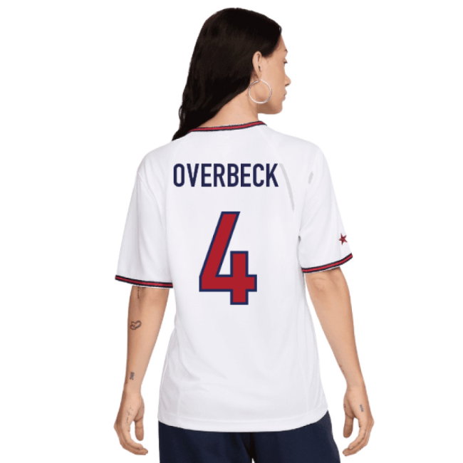 USWNT USA 1999 Reissue Home Shirt (Womens) (Overbeck 4)