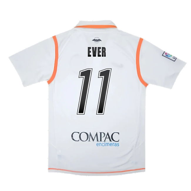 Valencia 2007-08 Home Shirt ((Excellent) S) (Ever 11)