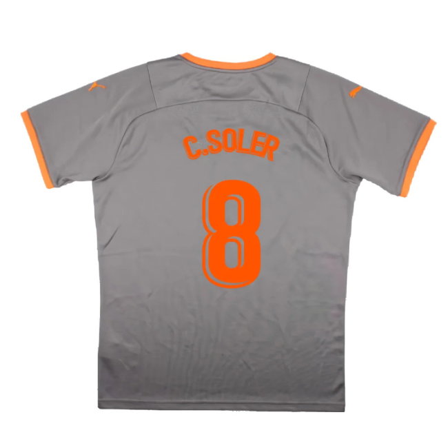 Valencia 2021-22 Fourth Shirt (Sponsorless) (M) (Mint) (C.SOLER 8)