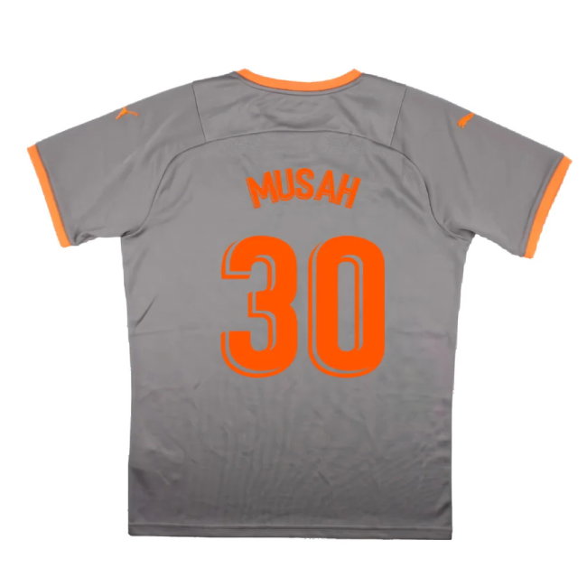 Valencia 2021-22 Fourth Shirt (Sponsorless) (M) (Mint) (MUSAH 30)