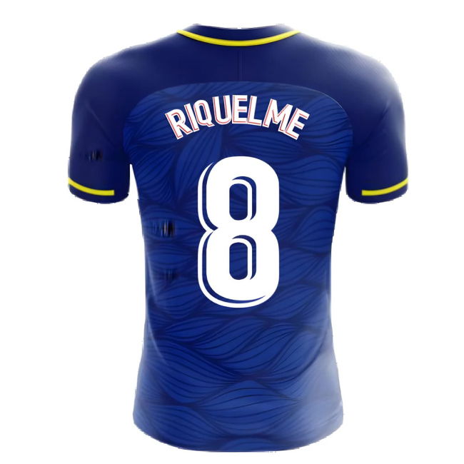 Villarreal 2025-2026 Away Concept Football Kit (Libero) (RIQUELME 8)