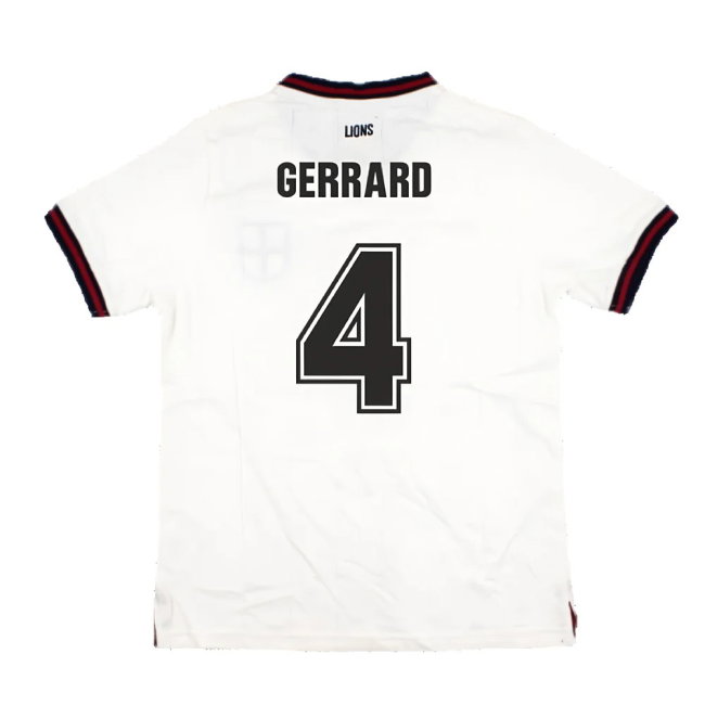 Vintage Football England Home Retro Shirt (GERRARD 4)