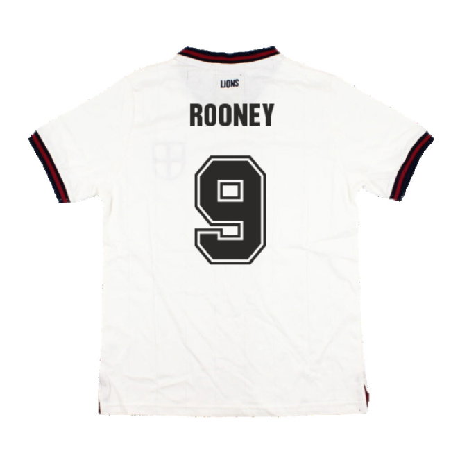 Vintage Football England Home Retro Shirt (ROONEY 9)