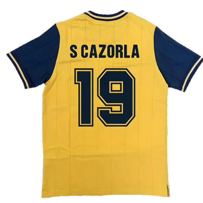 Vintage Football The Cannon Away Shirt (S CAZORLA 19)