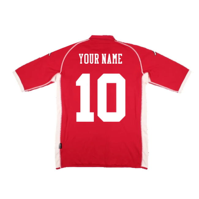 Wales 2002-03 Home Shirt ((Very Good) M) (Your Name)