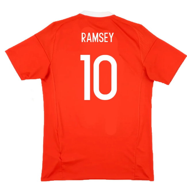 Wales 2016-2017 Home Shirt (S) (Excellent) (Ramsey 10)