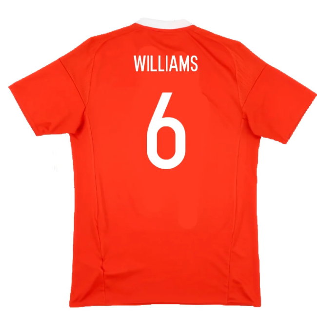Wales 2016-2017 Home Shirt (S) (Excellent) (Williams 6)
