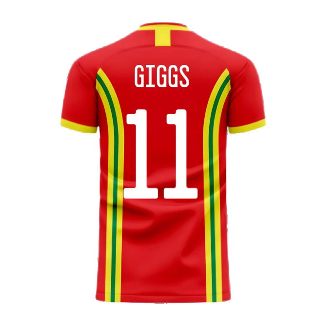 Wales 2025-2026 Home Concept Football Kit (Libero) (GIGGS 11)