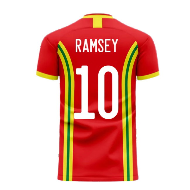 Wales 2025-2026 Home Concept Football Kit (Libero) (RAMSEY 10)