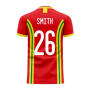 Wales 2023-2024 Home Concept Football Kit (Libero) (SMITH 26)