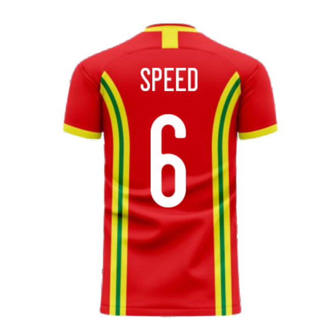 Wales 2025-2026 Home Concept Football Kit (Libero) (SPEED 6)
