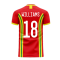Wales 2023-2024 Home Concept Football Kit (Libero) (WILLIAMS 18)