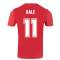 Wales 2021 Polyester T-Shirt (Red) (BALE 11)