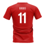 Wales Football Team T-Shirt - Red (GIGGS 11)