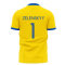We Are With You Ukraine Concept Football Kit (Libero) (ZELENSKYY 1)