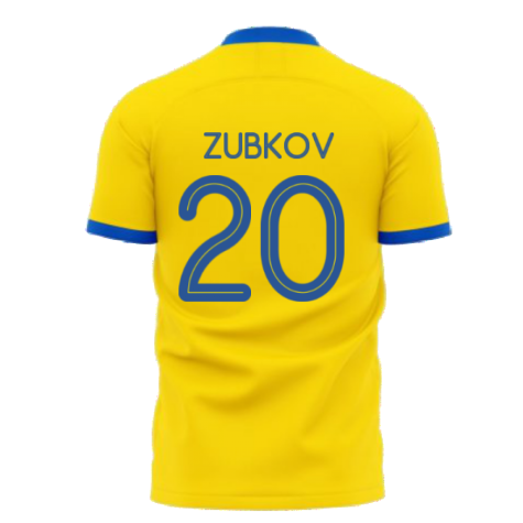 We Are With You Ukraine Concept Football Kit (Libero) (ZUBKOV 20)