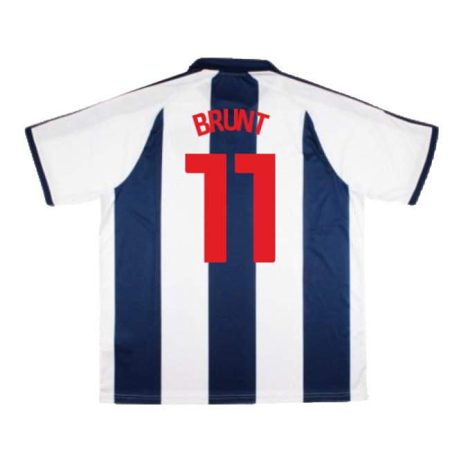West Brom 2018-19 Home Shirt (XL) (Good) (Brunt 11)