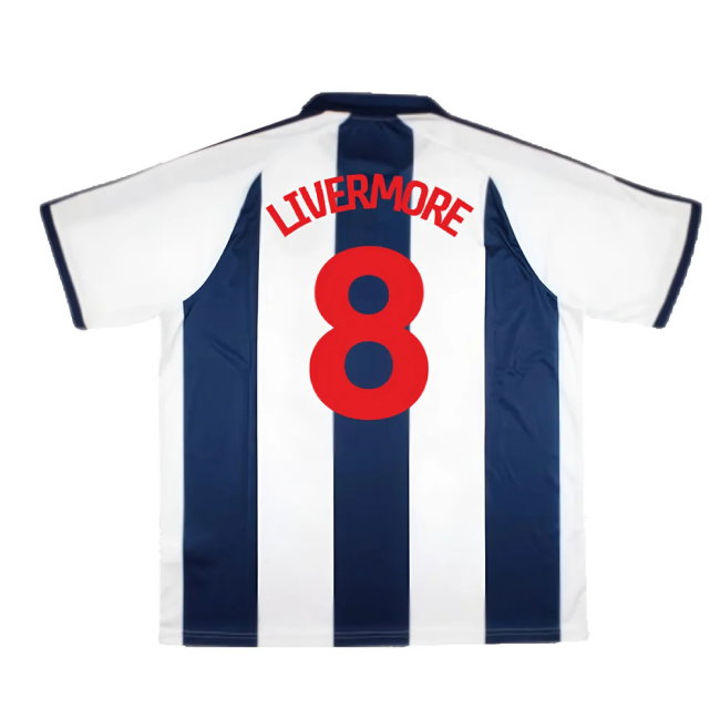 West Brom 2018-19 Home Shirt (XL) (Good) (Livermore 8)