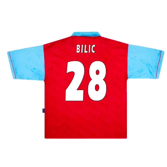 West Ham 1995-97 Home Shirt (XXL) (Mint) (Bilic 28)