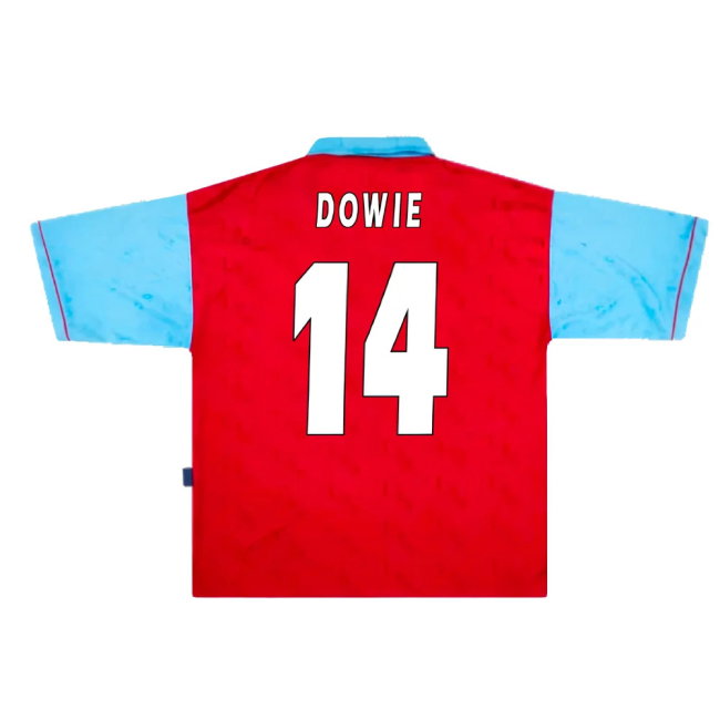 West Ham 1995-97 Home Shirt (XXL) (Mint) (Dowie 14)