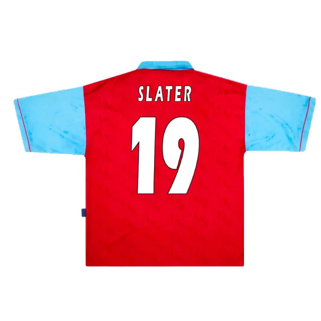 West Ham 1995-97 Home Shirt (XXL) (Mint) (Slater 19)