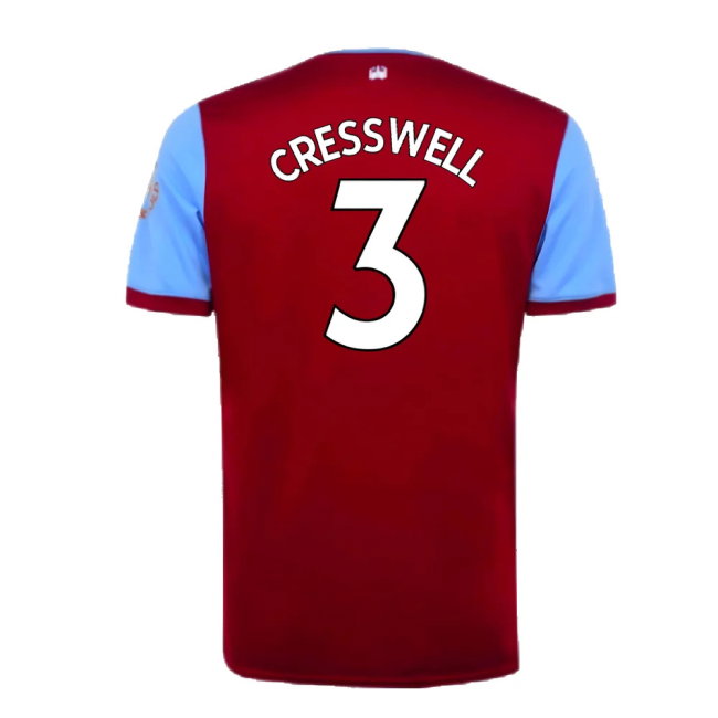 West Ham United 2019-20 Home Shirt (S) (Good) (CRESSWELL 3)