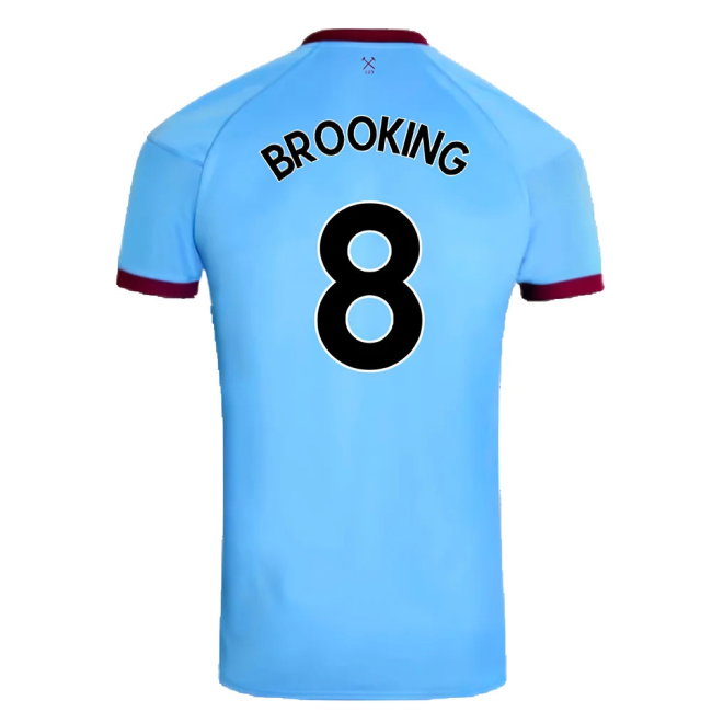 West Ham United 2020-21 Away Shirt (M) (Mint) (BROOKING 8)