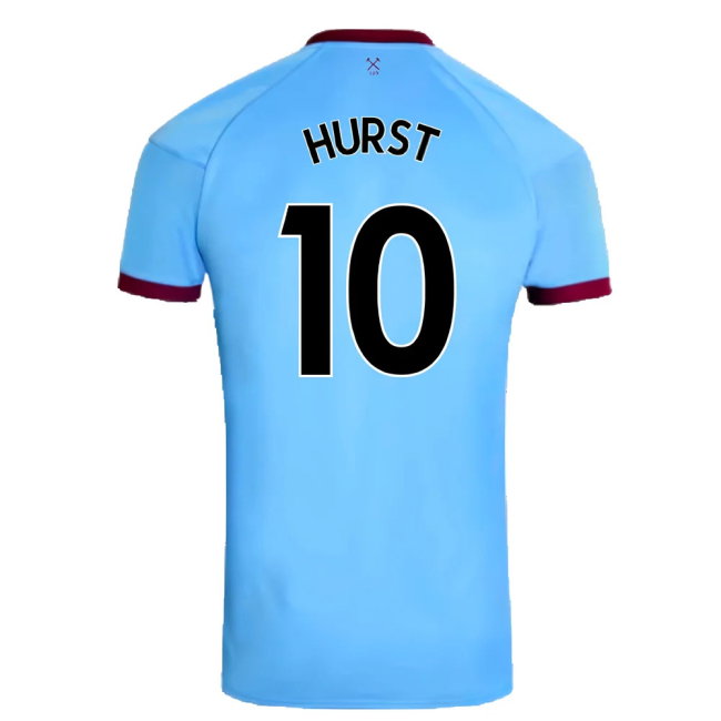 West Ham United 2020-21 Away Shirt (M) (Mint) (HURST 10)